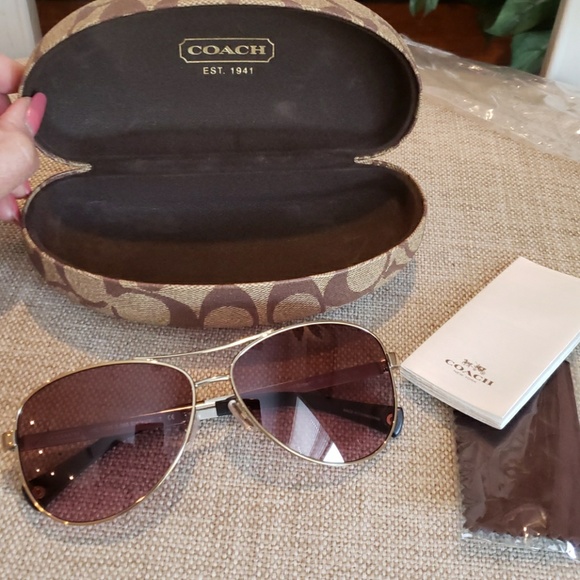 Coach Aviator GOLD - Picture 2 of 4